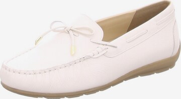 ARA Moccasins in Beige: front