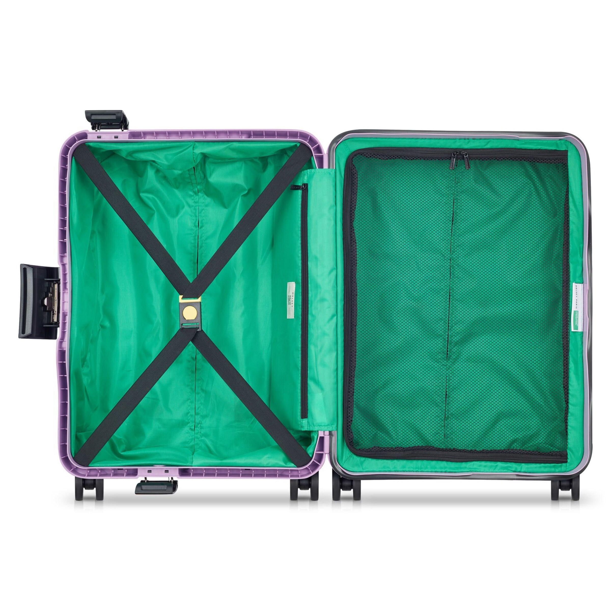 Trolley 'United Colors of Benetton' di Delsey Paris in lilla