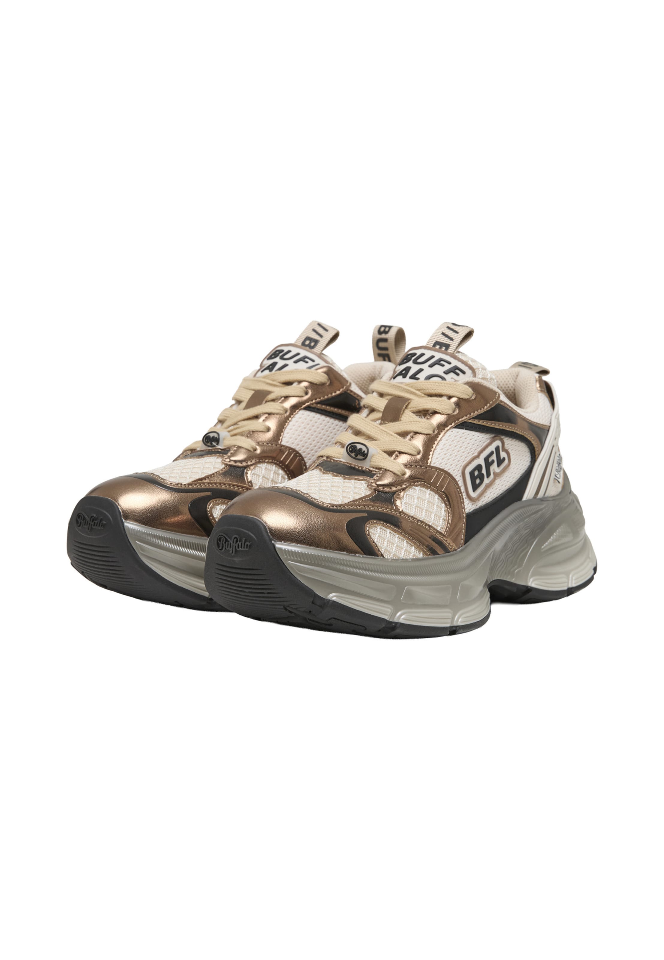 BUFFALO Sneakersy niskie 'Ridr' w kolorze beżowy
