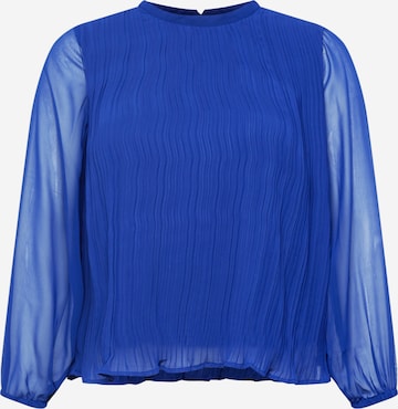 Vero Moda Curve - Blusa 'Klasi' en azul: frente