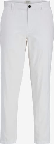 JACK & JONES Chino Pants 'JPSTACE JJSUMMER' in White: front