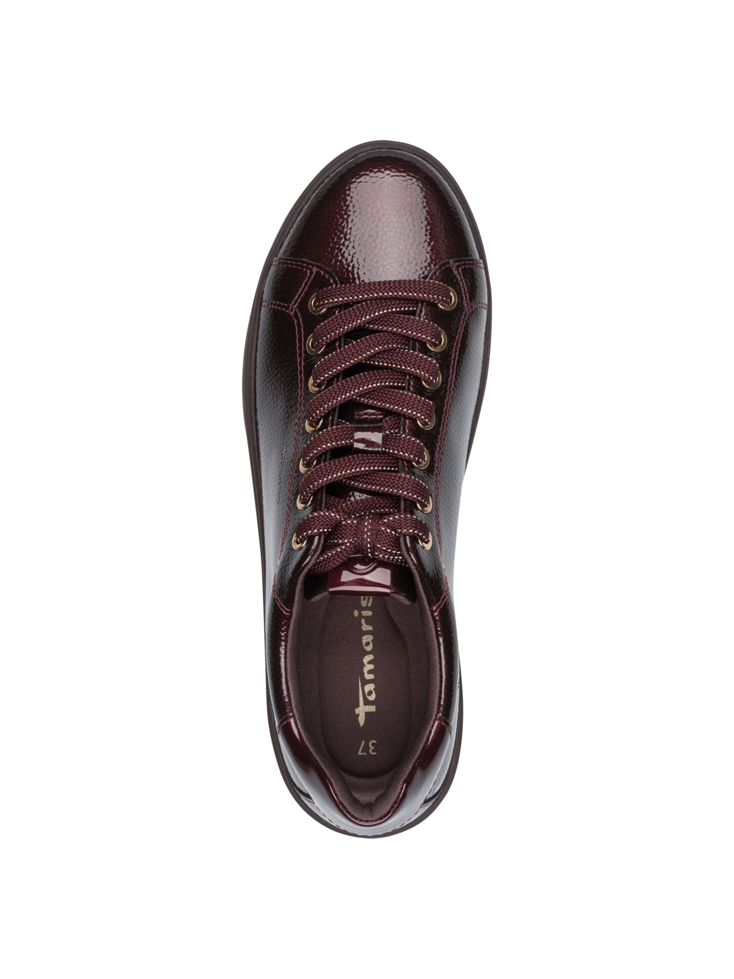 Sneaker low de la Tamaris pe roșu