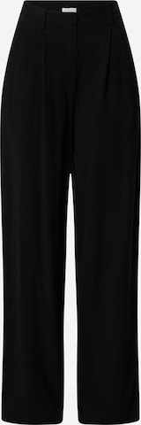 LeGer by Lena Gercke Wide leg Pleat-Front Pants 'Thora' in Black: front
