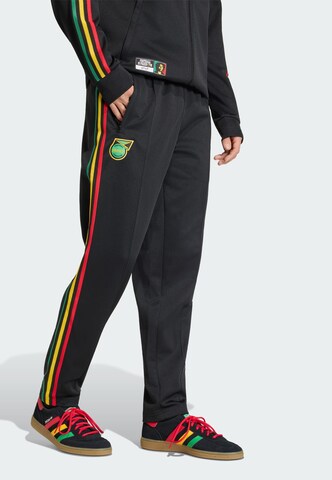 regular Pantaloni sportivi 'Jamaika x Bob Marley' di ADIDAS PERFORMANCE in nero: frontale