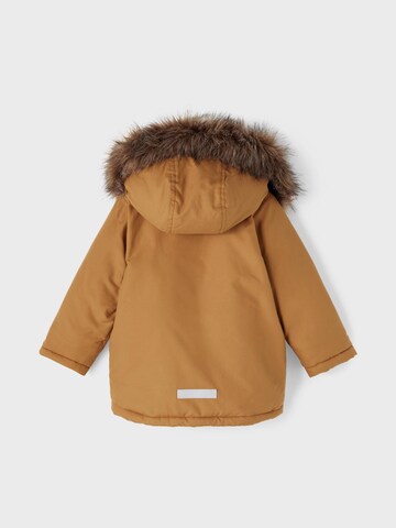 NAME IT Winter Jacket 'Mace' in Brown
