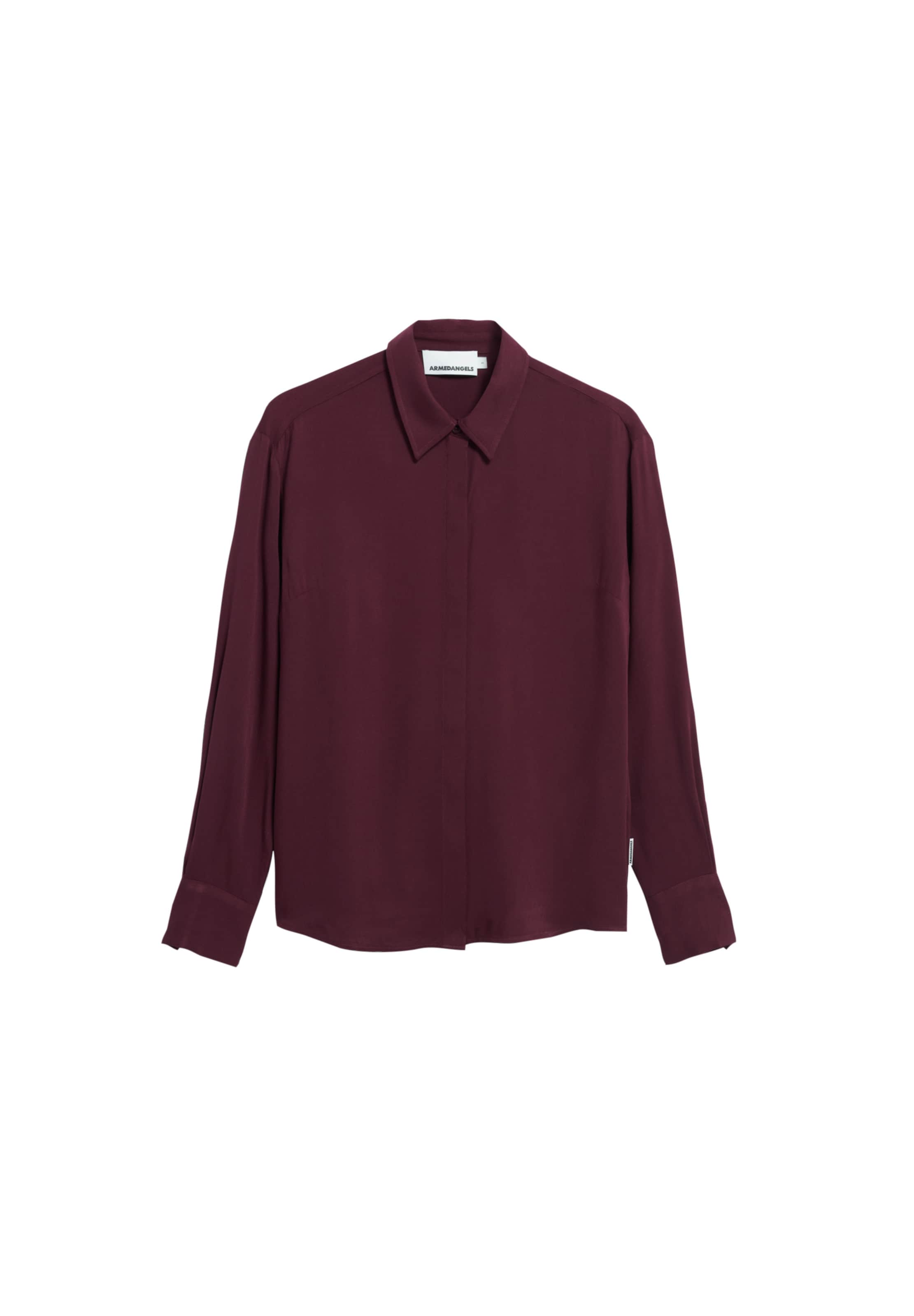 ARMEDANGELS Bluse 'LARISAANA' in Rot: Vorderseite