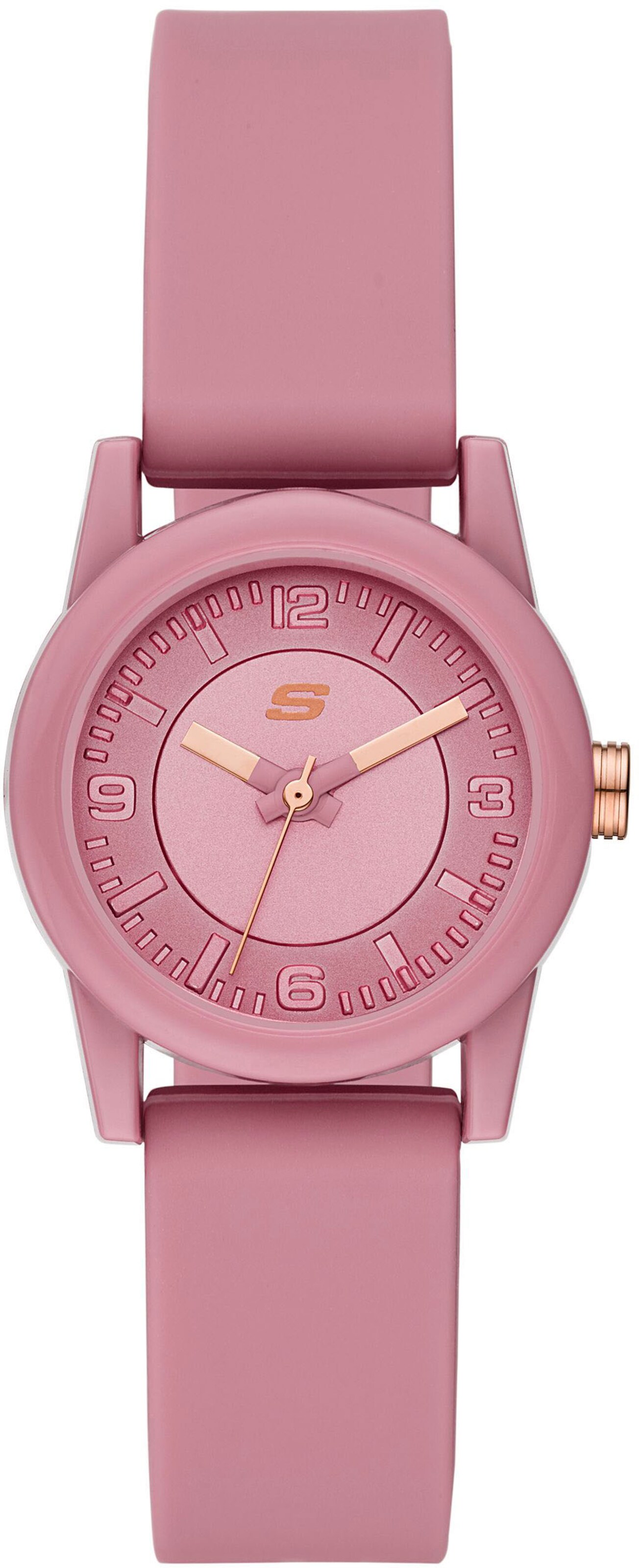 SKECHERS Analoguhr in Pink: Vorderseite
