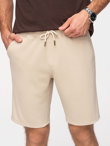 Ombre Regular Pants in Beige