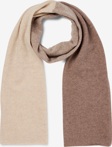 Écharpe Marie Lund en beige : devant