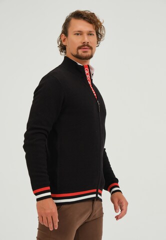 Giorgio di Mare Strickjacke in Schwarz