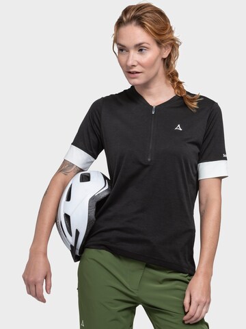 Maillot 'CIRC' Schöffel en noir : devant