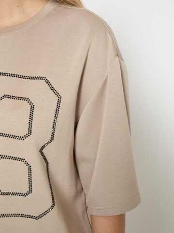 minus - Top 'Malaou' en gris