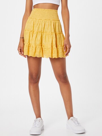 American Eagle - Saia em amarelo: frente