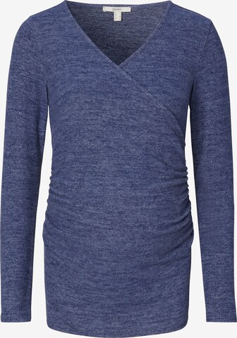 Esprit Maternity Sweater in Blue: front