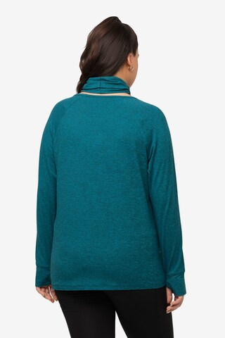 Ulla Popken Sweatshirt in Blauw