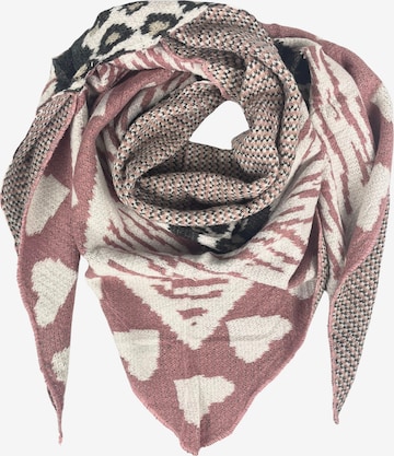 Kumixi Oversized Scarf 'Leo' in Pink: front