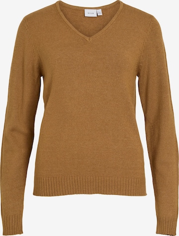 Pullover 'VIRIL' di VILA in marrone: frontale
