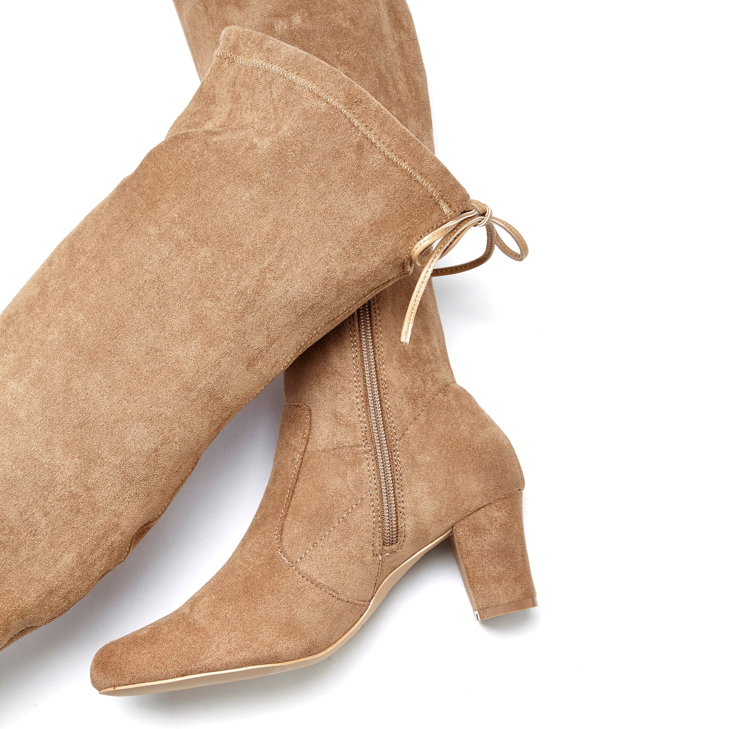 bēšs LASCANA Zābaki virs ceļa