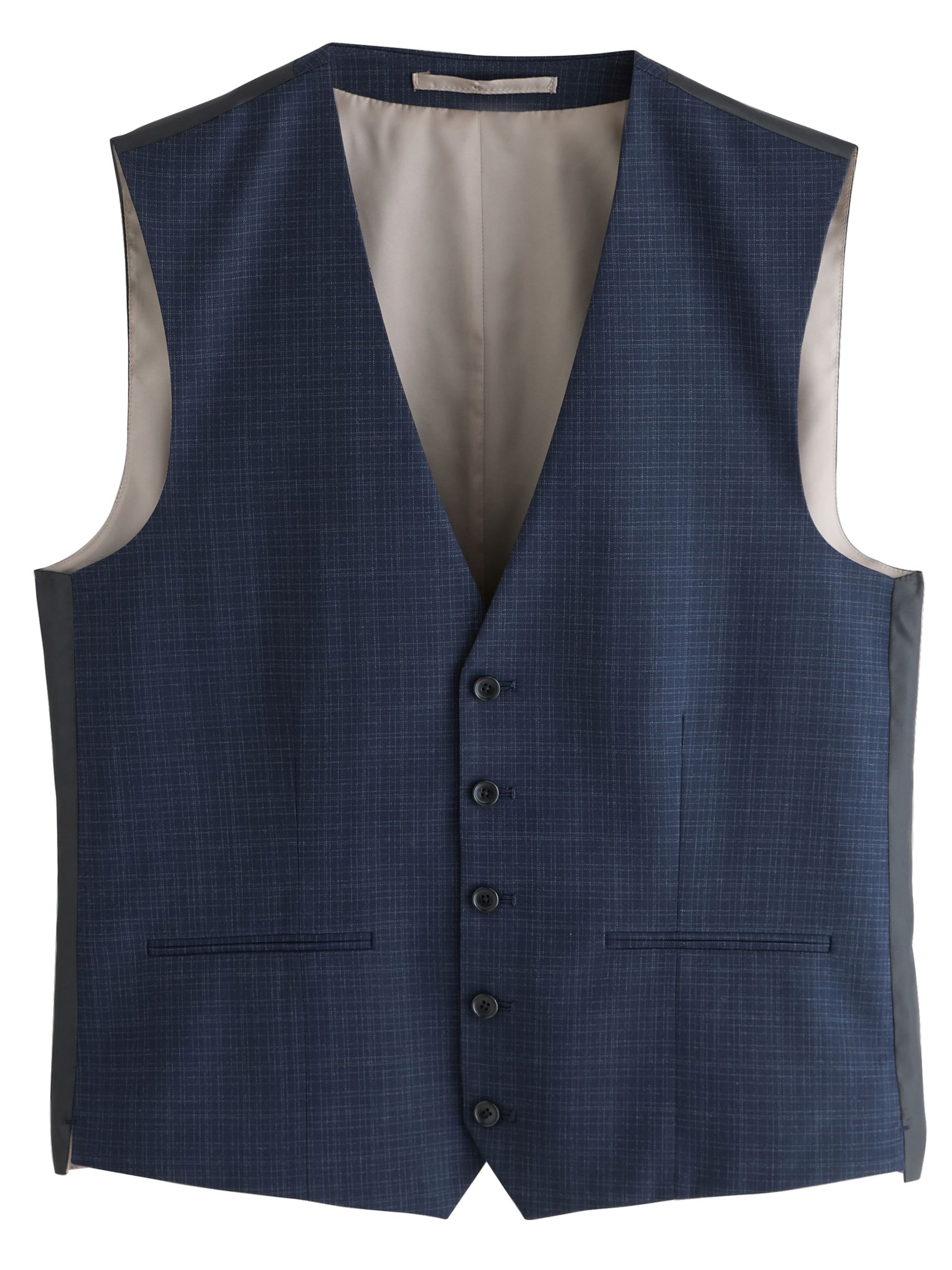 Gilet da completo di Next in blu: frontale