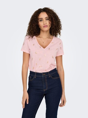 JDY Shirt 'JDYDORA DODO' in Pink