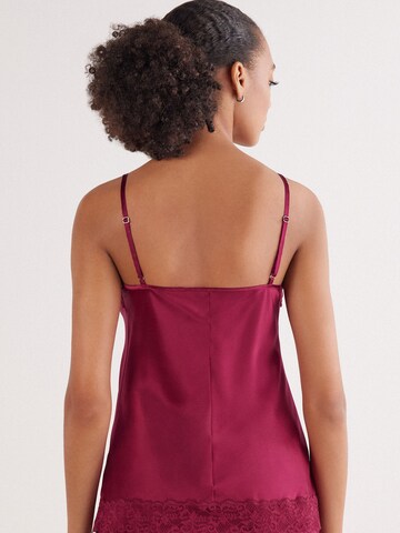 INTIMISSIMI Pajama Shirt in Red