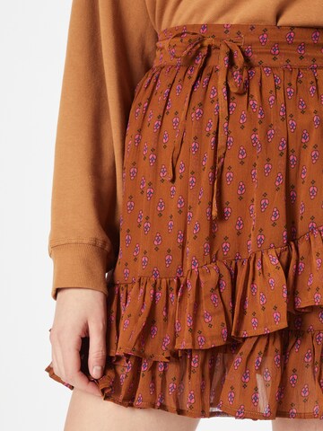 JDY Skirt 'OFELIA' in Brown