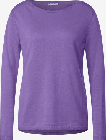 STREET ONE Sweater in Purple: front