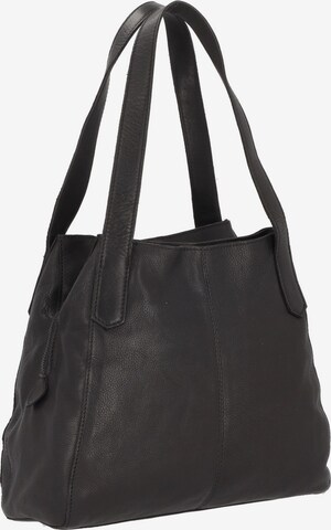 Cowboysbag Schultertasche 'Alberton' in Schwarz