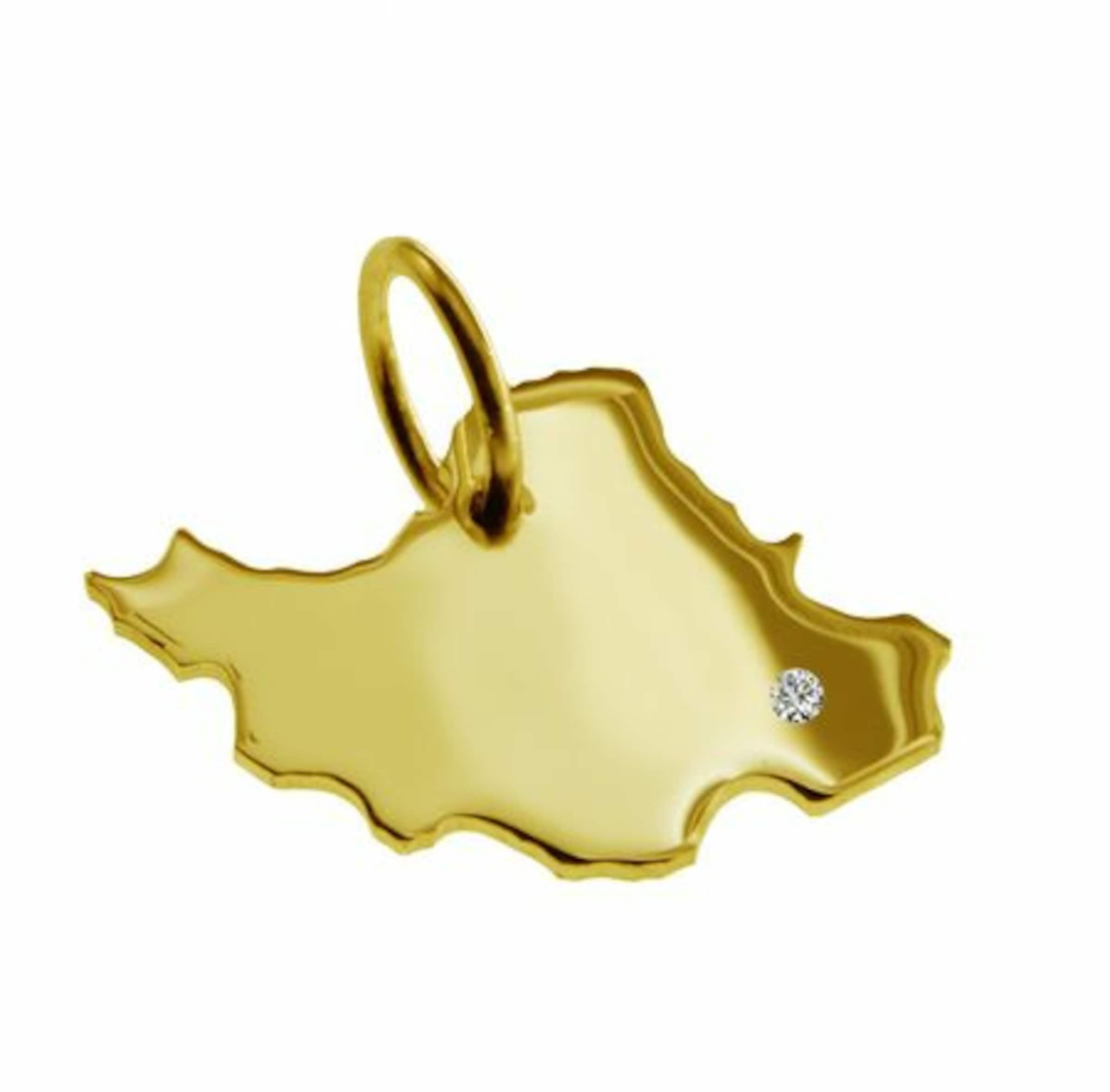 Schmuckador Pendant in Gold: front
