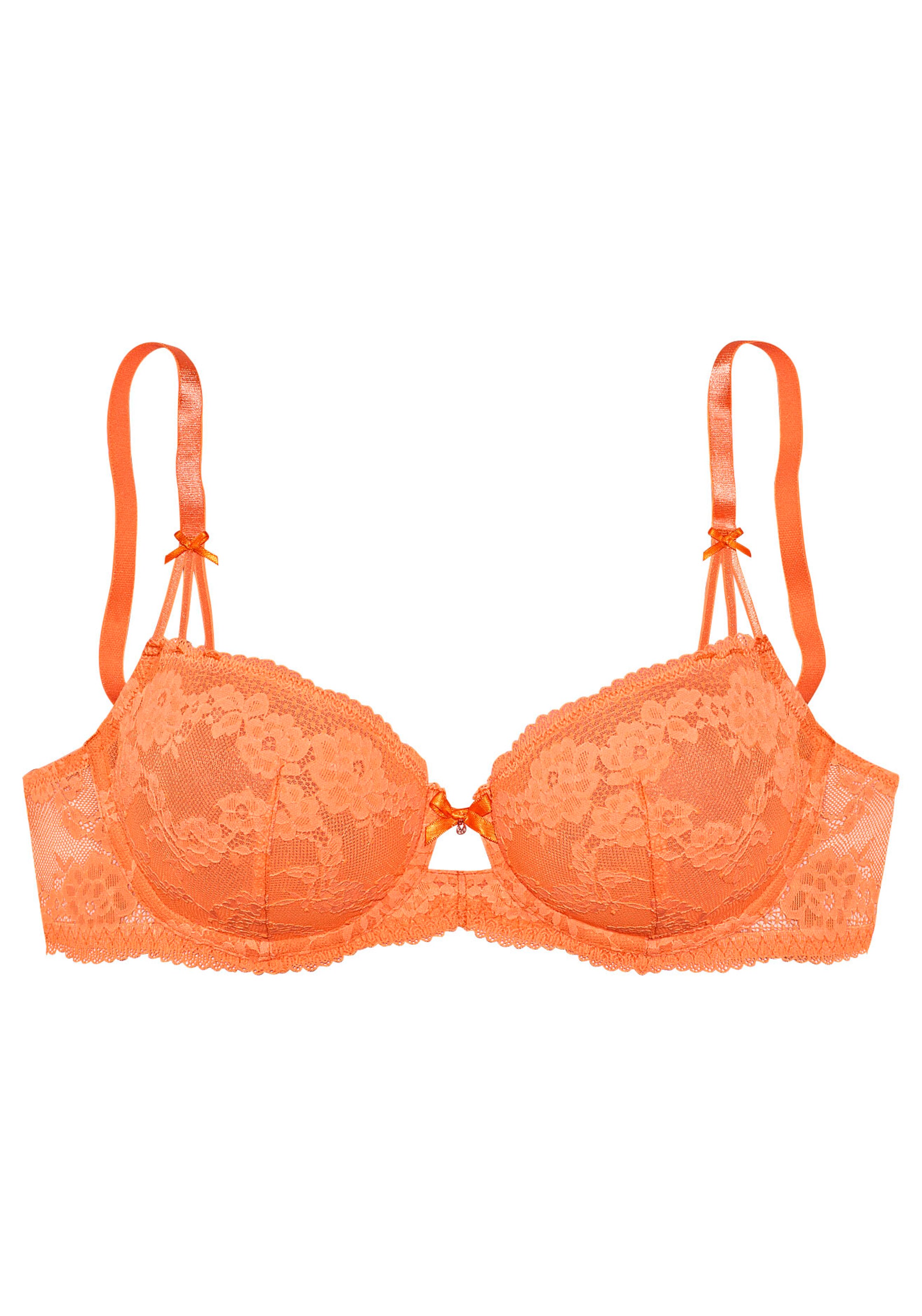 LASCANA T-shirt Bra in Orange: front