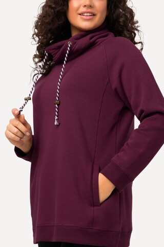 Ulla Popken Sweatshirt (GRS) in Rot