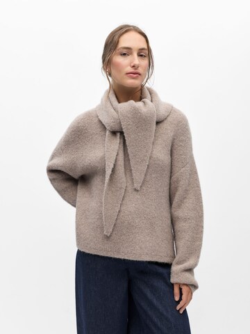 OBJECT Pullover in Beige: Vorderseite