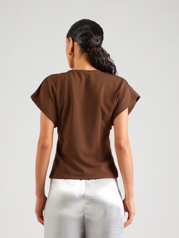SISTERS POINT Bluse 'GEVELA-VE' i brun