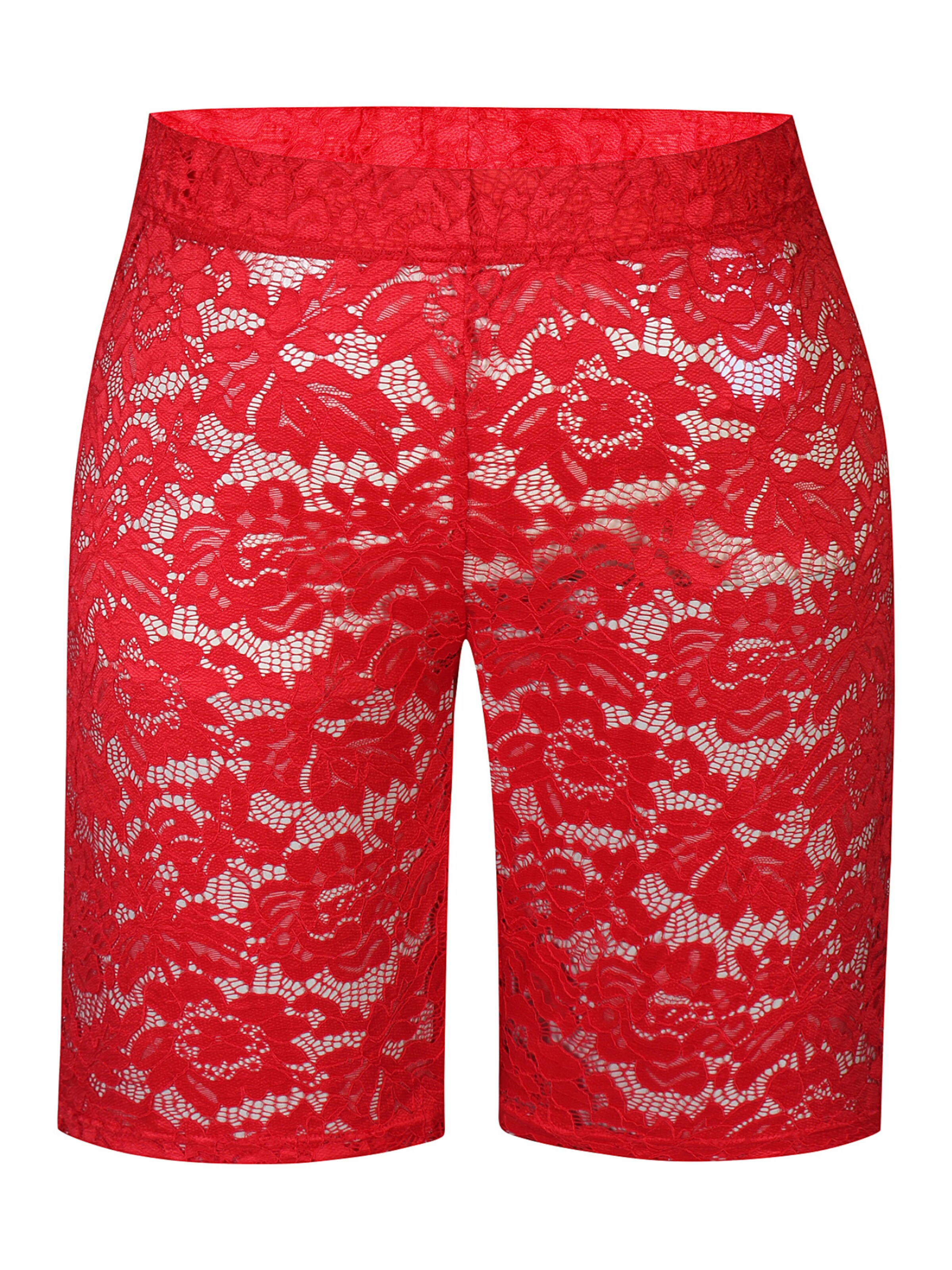 Anyday Slim fit Leggings 'Sunday 409' in Red: front