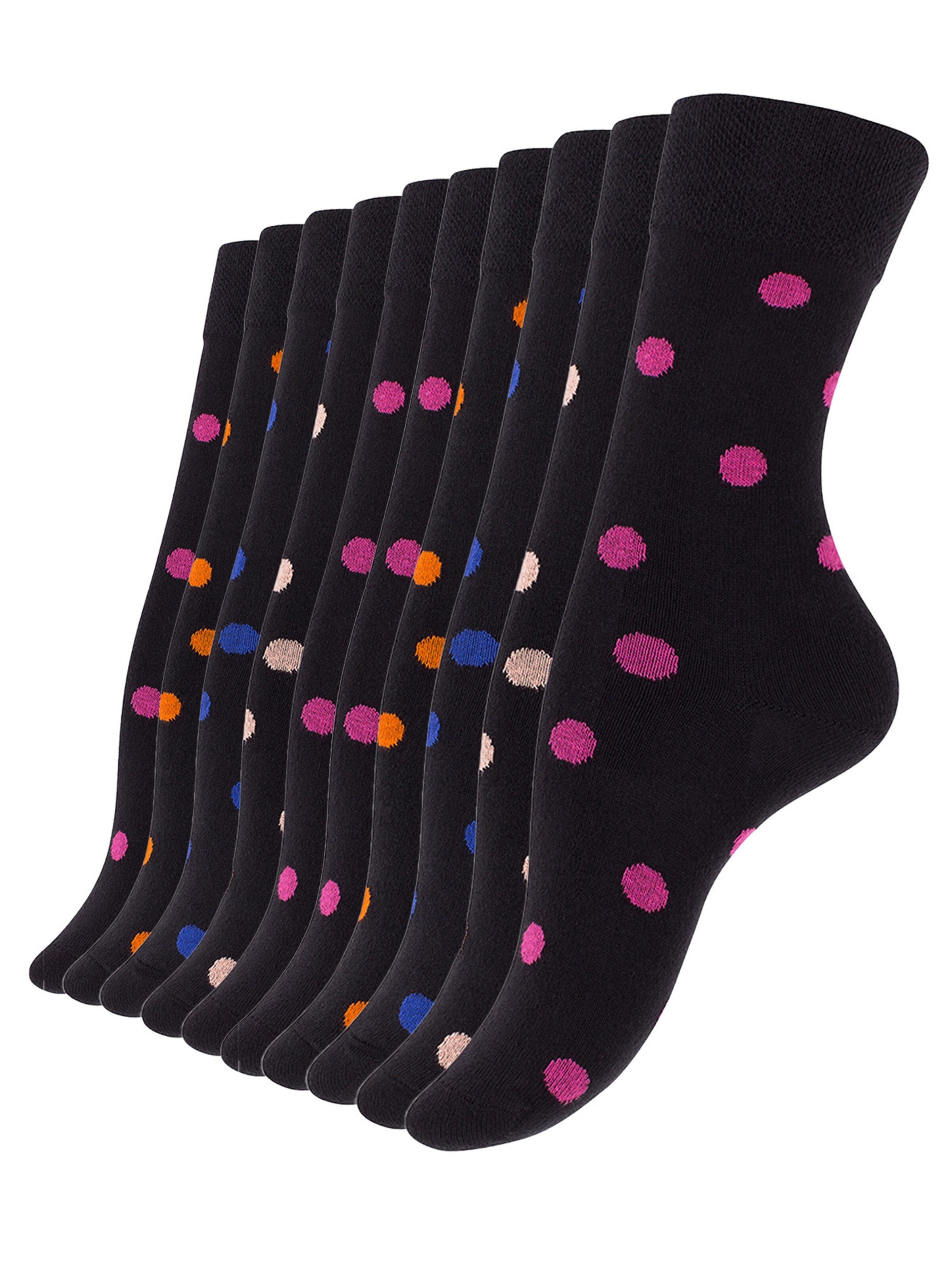 Vincent Creation - Meias em preto: frente