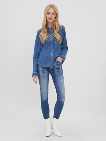 Chemisier 'Sea' VERO MODA en bleu