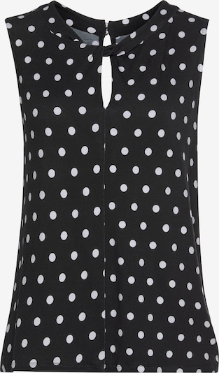 LASCANA Toppi värissä musta / valkoinen, Tuotenäkymä