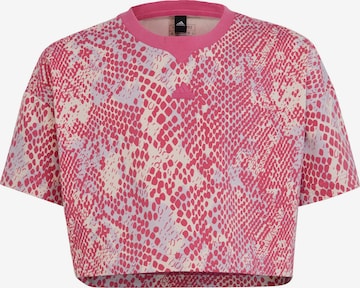 T-Shirt fonctionnel 'Future Icons' ADIDAS PERFORMANCE en rose : devant