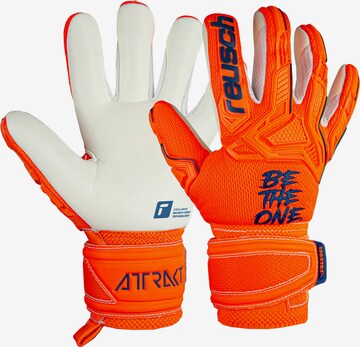 REUSCH Torwarthandschuhe 'Attrakt' in Orange: predná strana