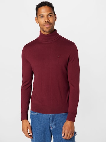 Pull-over TOMMY HILFIGER en rouge : devant