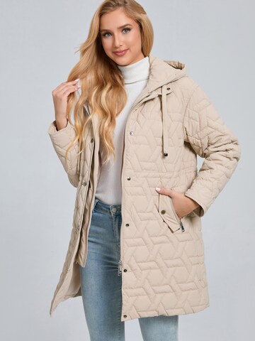 Funk since 1776 Between-Seasons Coat in Beige