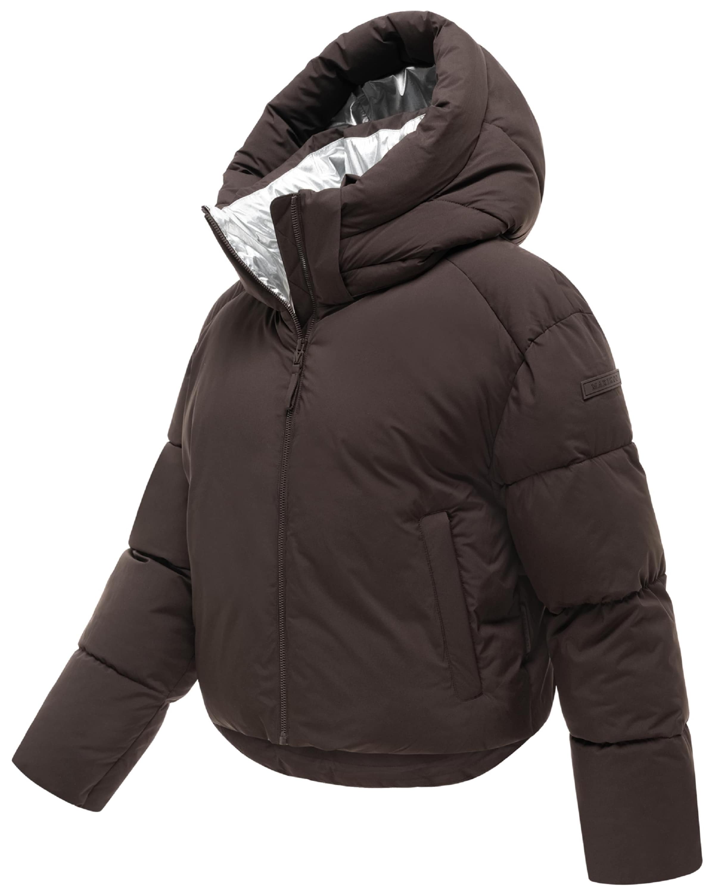 MARIKOO Winterjas 'Zilvaa 16' in Bruin