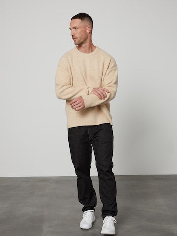 Pull-over 'Dario' DAN FOX APPAREL en beige