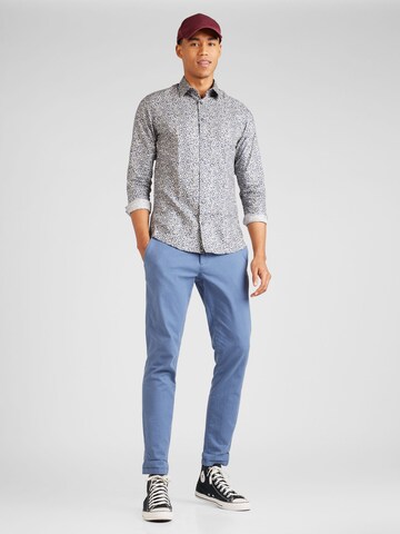 SELECTED HOMME Regular fit Overhemd 'SOHO-ETHAN' in Blauw