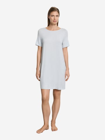 Hanro Nachthemd ' Natural Elegance ' in Blauw