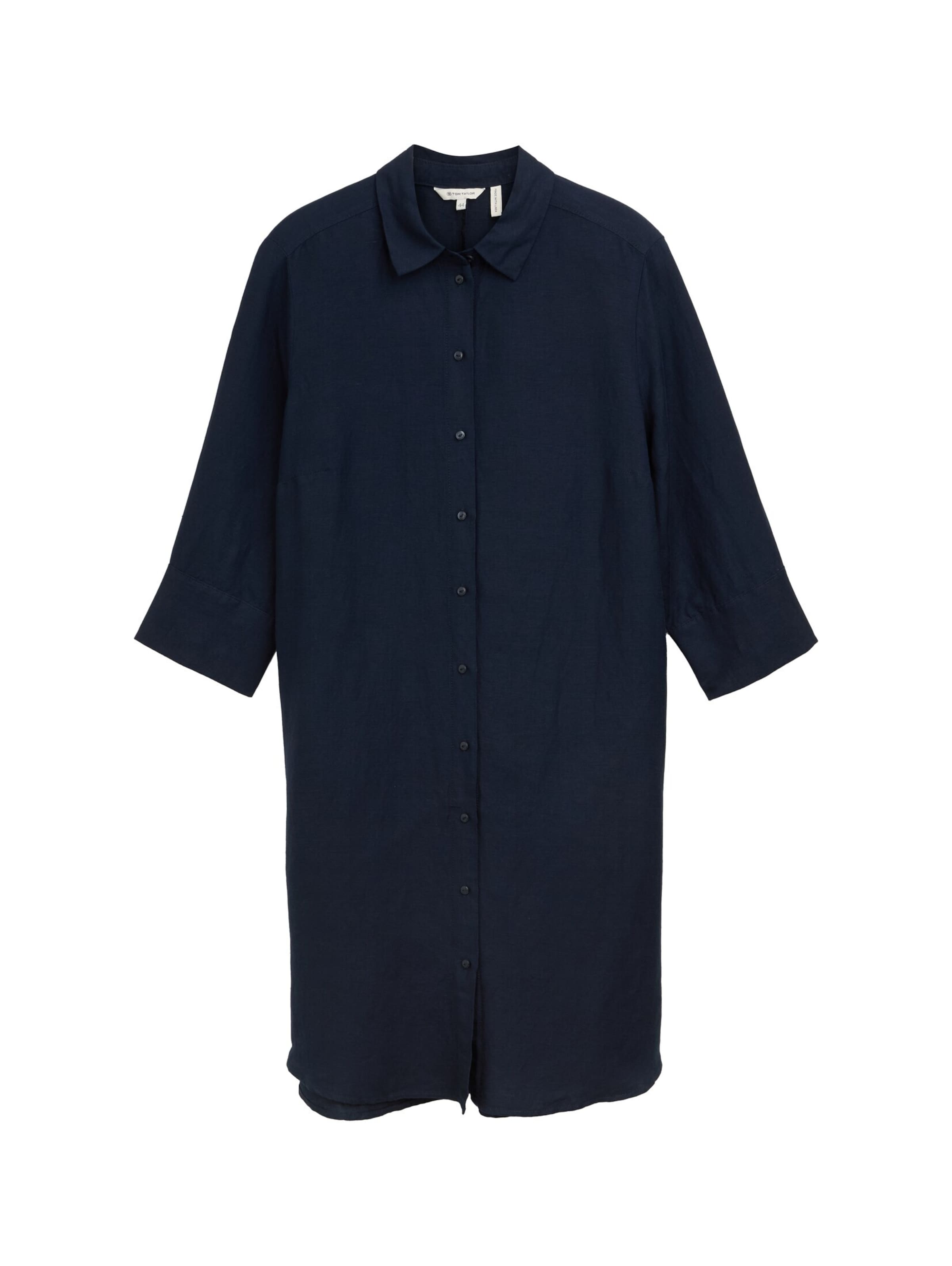 Tom Tailor Women + Kleid in Blau: Vorderseite