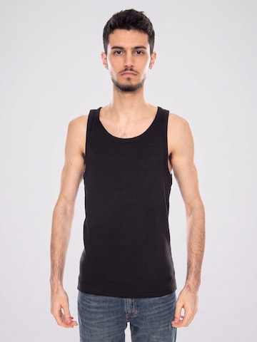 Only & Sons Shirt 'Tanner Reg SL Tank Top Noos Black' in Zwart