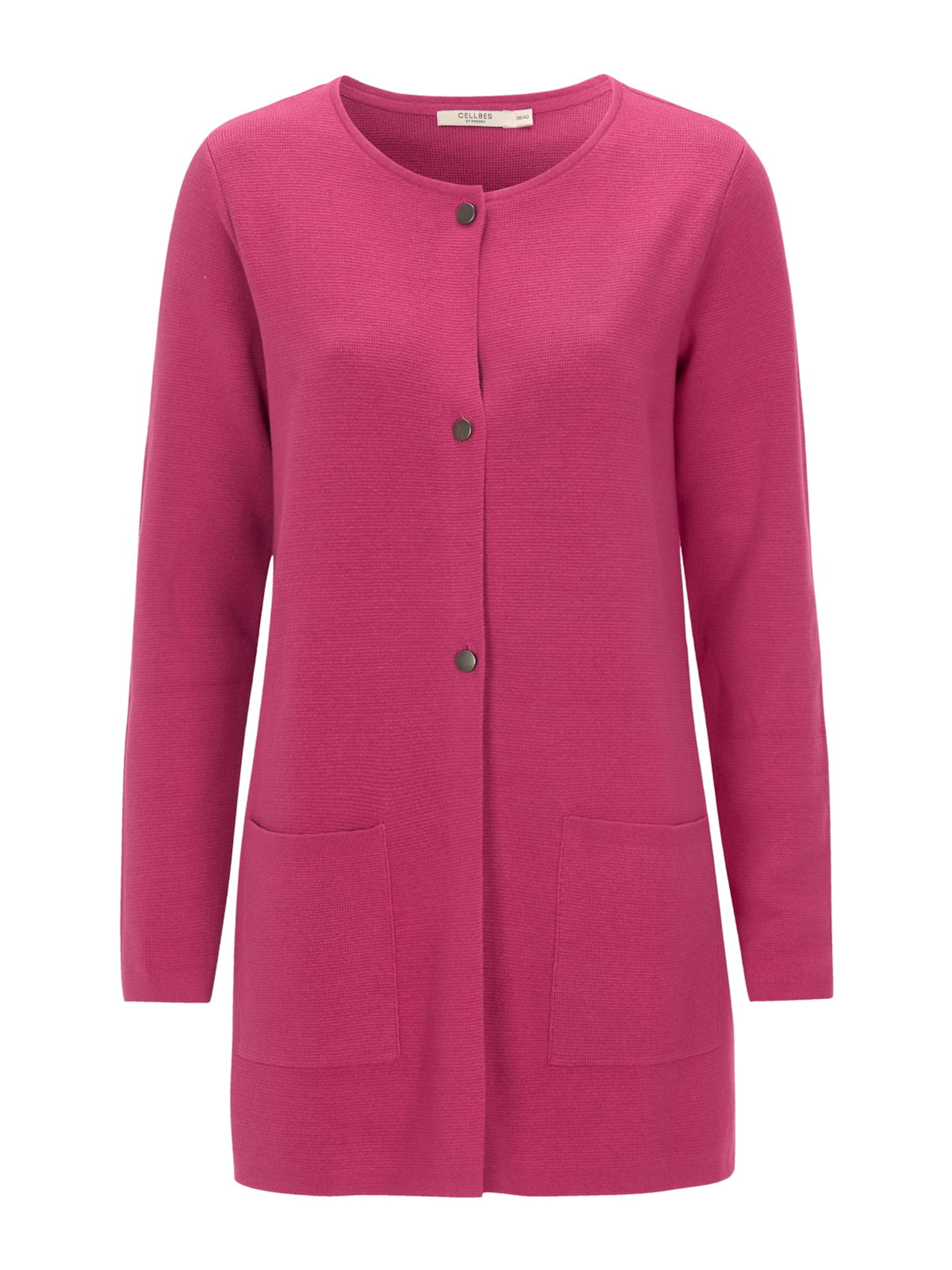 Cellbes of Sweden Knit cardigan in Pink: front