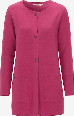 Cardigan Cellbes of Sweden en rose : devant