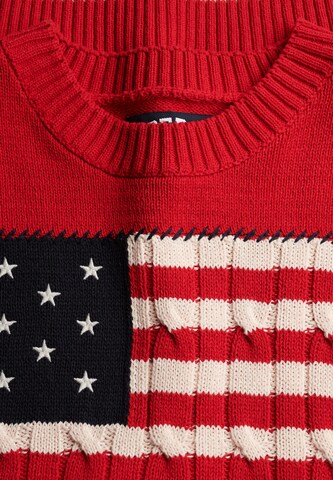 Pull-over 'Athletic Essentials' Superdry & Co en rouge